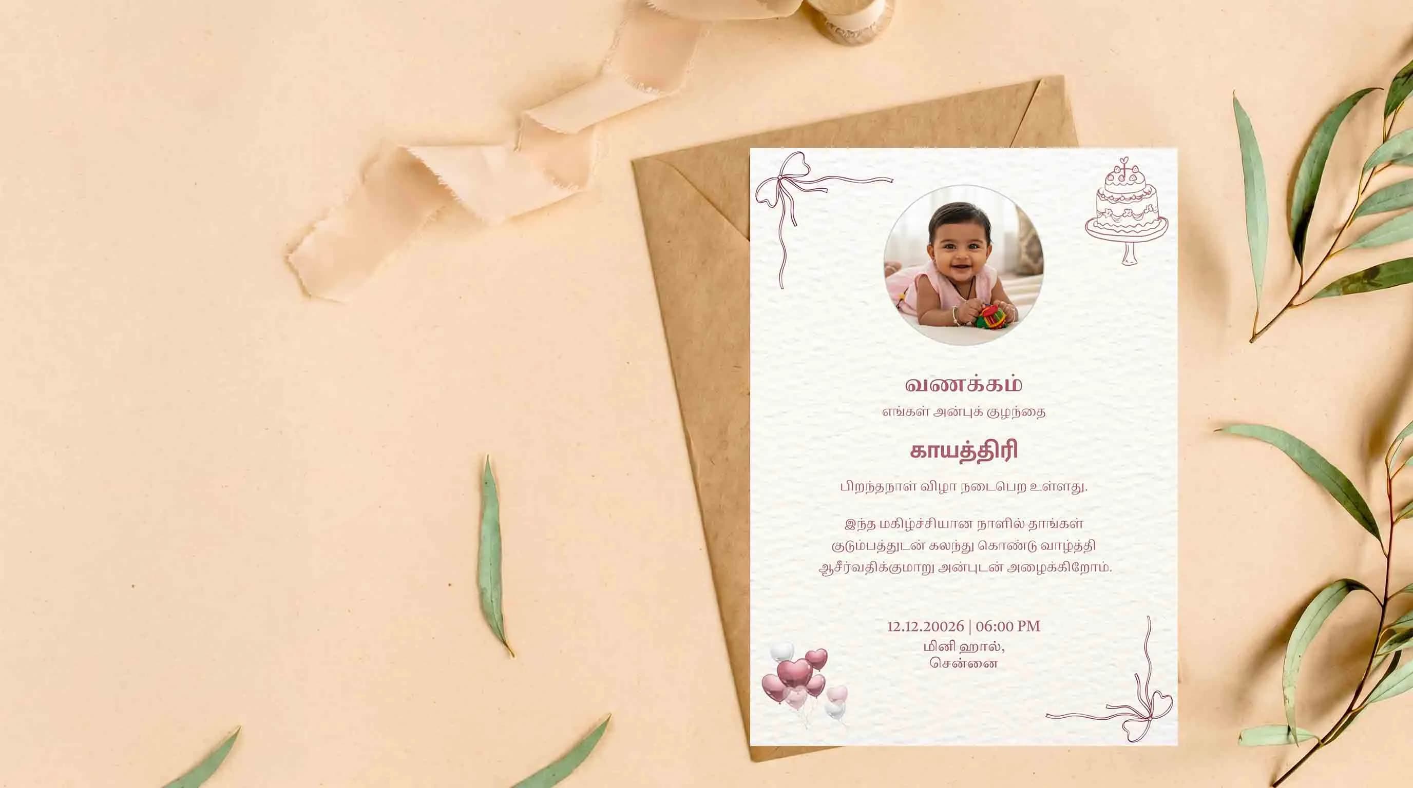 Birthday Invitations